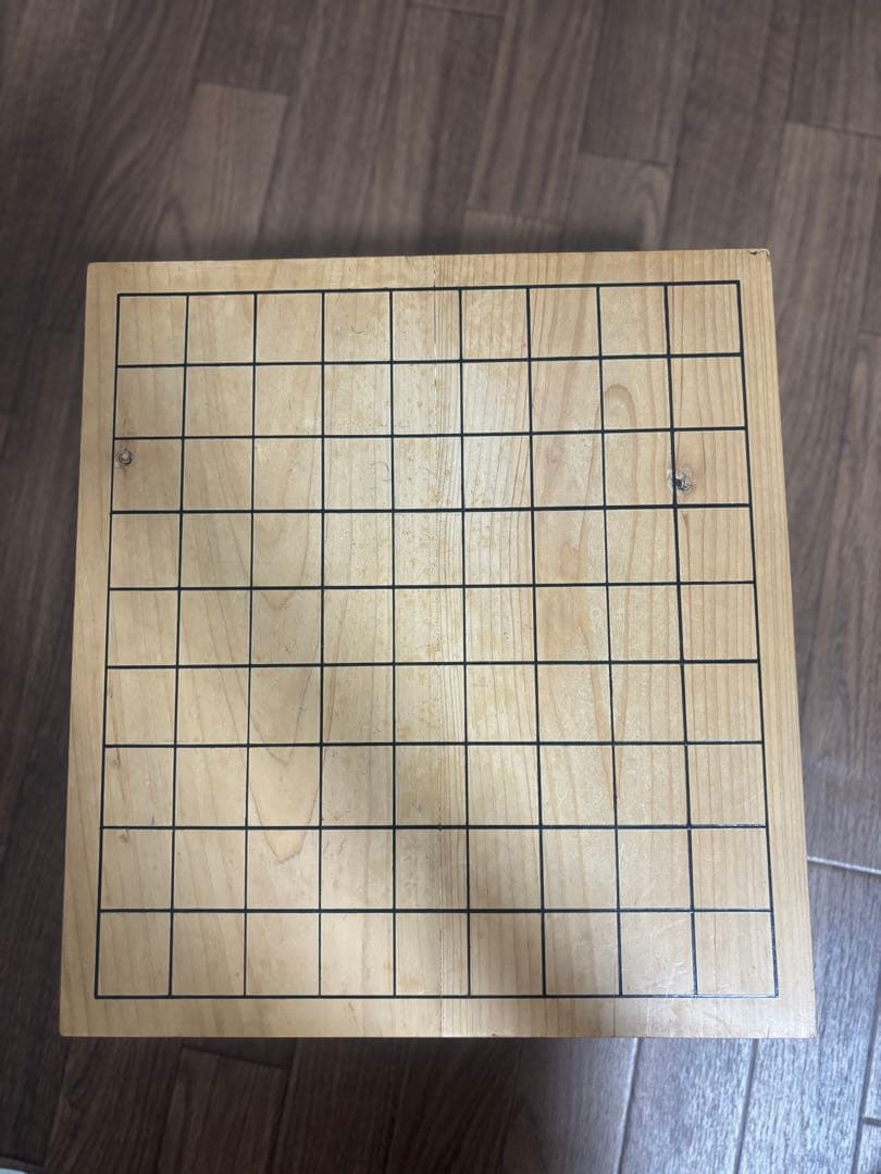 檜製 ヒノキ 脚付き 碁盤 囲碁盤 卓上 将棋盤 ボードゲーム