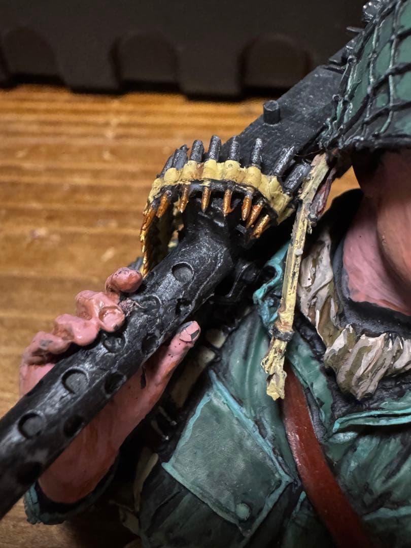 ミリタリーフィギュア 1/10 レジン製（ケース付）