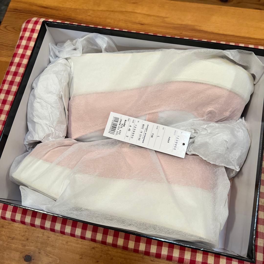 キャンディストリッパーズ、ピンク プラットフォームシューズ