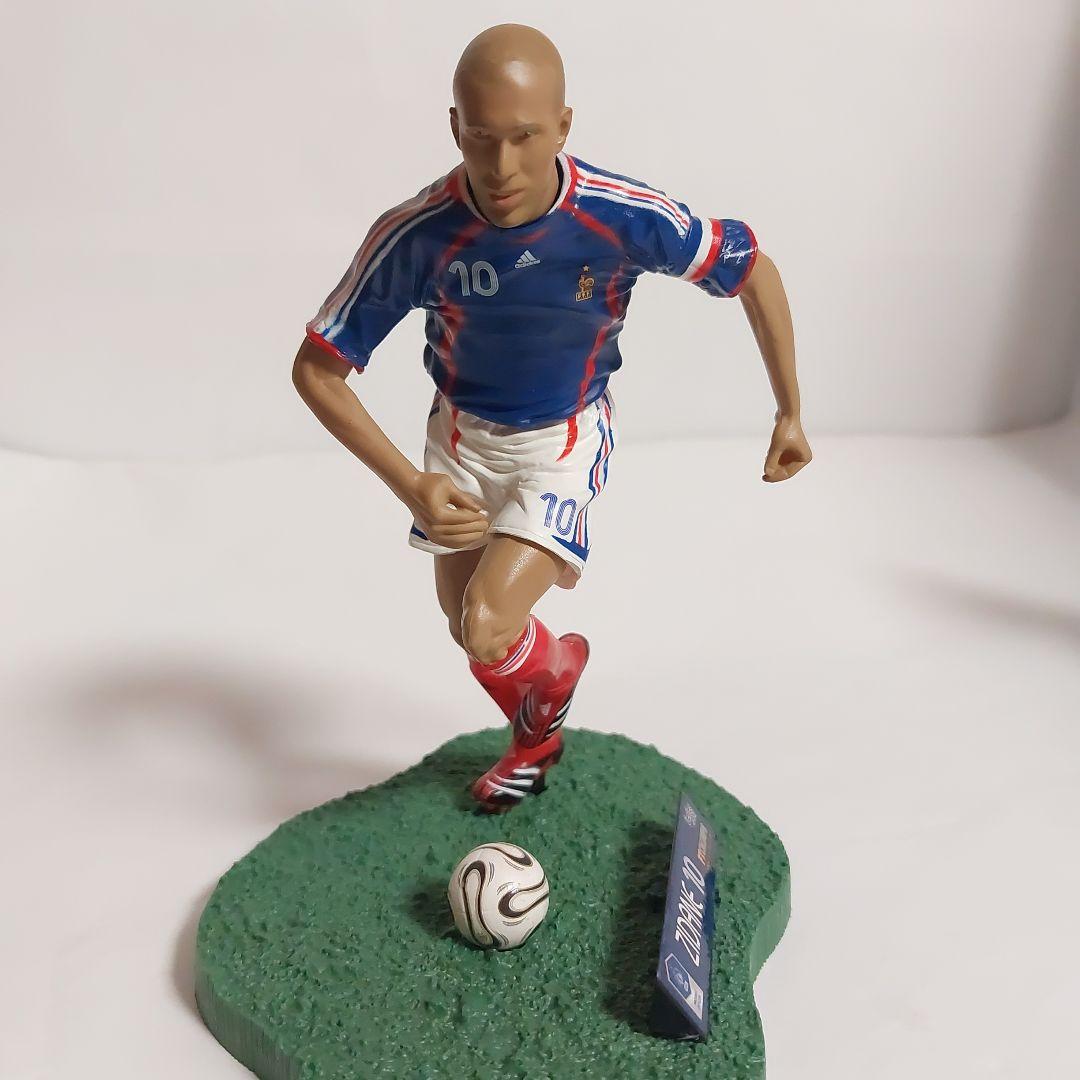 サッカーフィギュア ジダン ベッカム　デル・ピエロセット