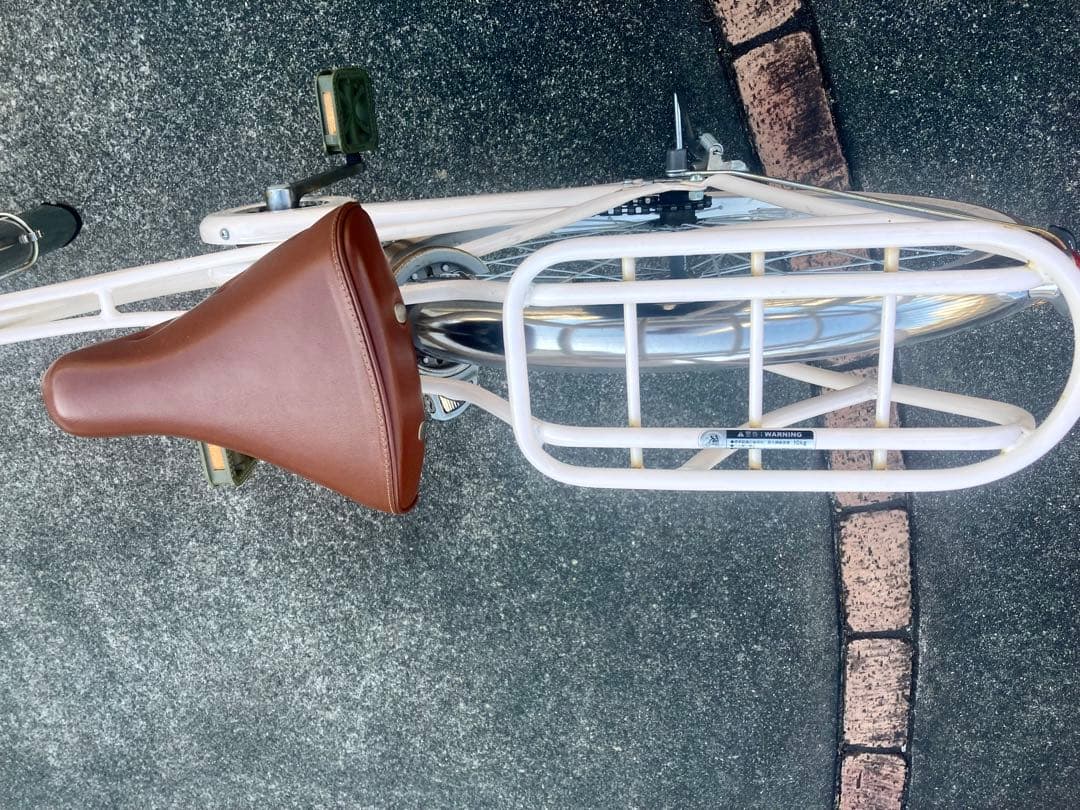 す*ち様 24インチ　シティサイクル ベージュ