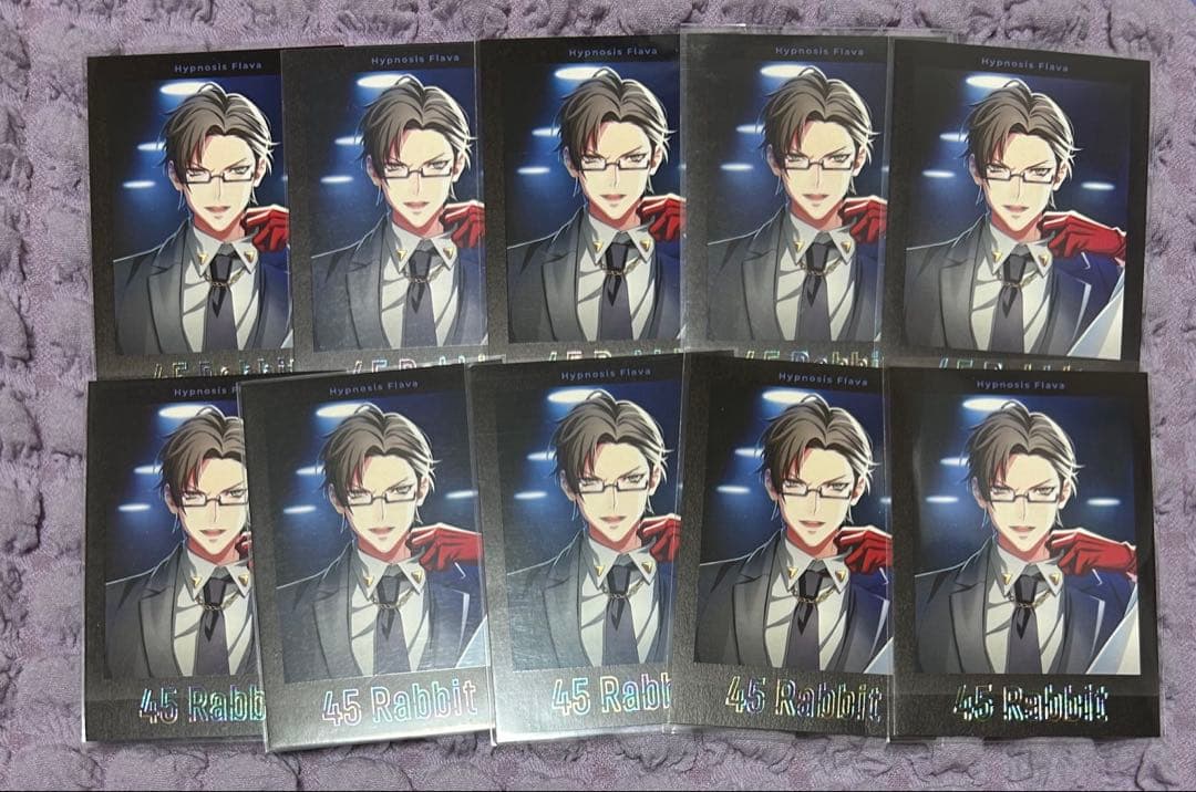 ヒプマイ 銃兎 ぱしゃこれ 箔押し 10枚