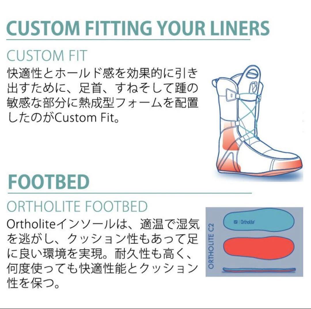 SALOMON IVY BOA SJ BOA 今期モデル スノボブーツ 25cm