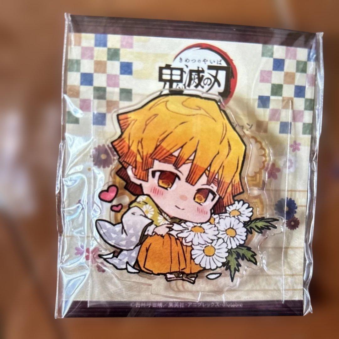 鬼滅の刃　アクスタ　キーホルダー 時透無一郎　我妻善逸　竈門炭治郎　胡蝶しのぶ
