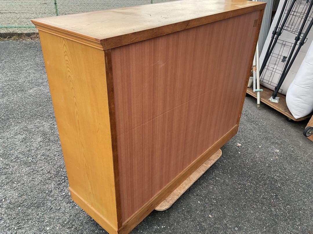昭和レトロ 宮島型 135幅 洋服箪笥 大型収納 タンス