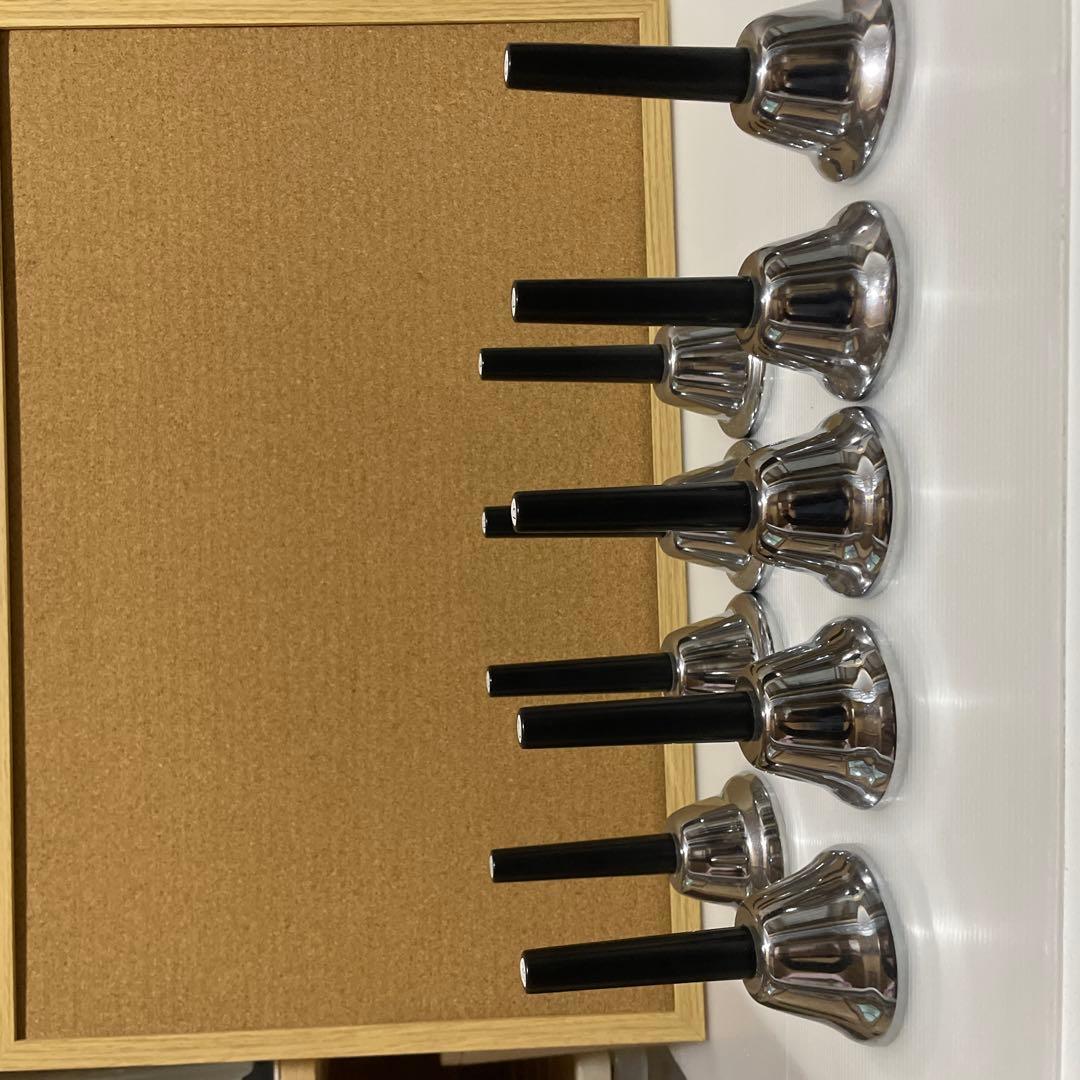 ミュージックベル（ハンドベル）23音 MB-23K/S 【Silver】