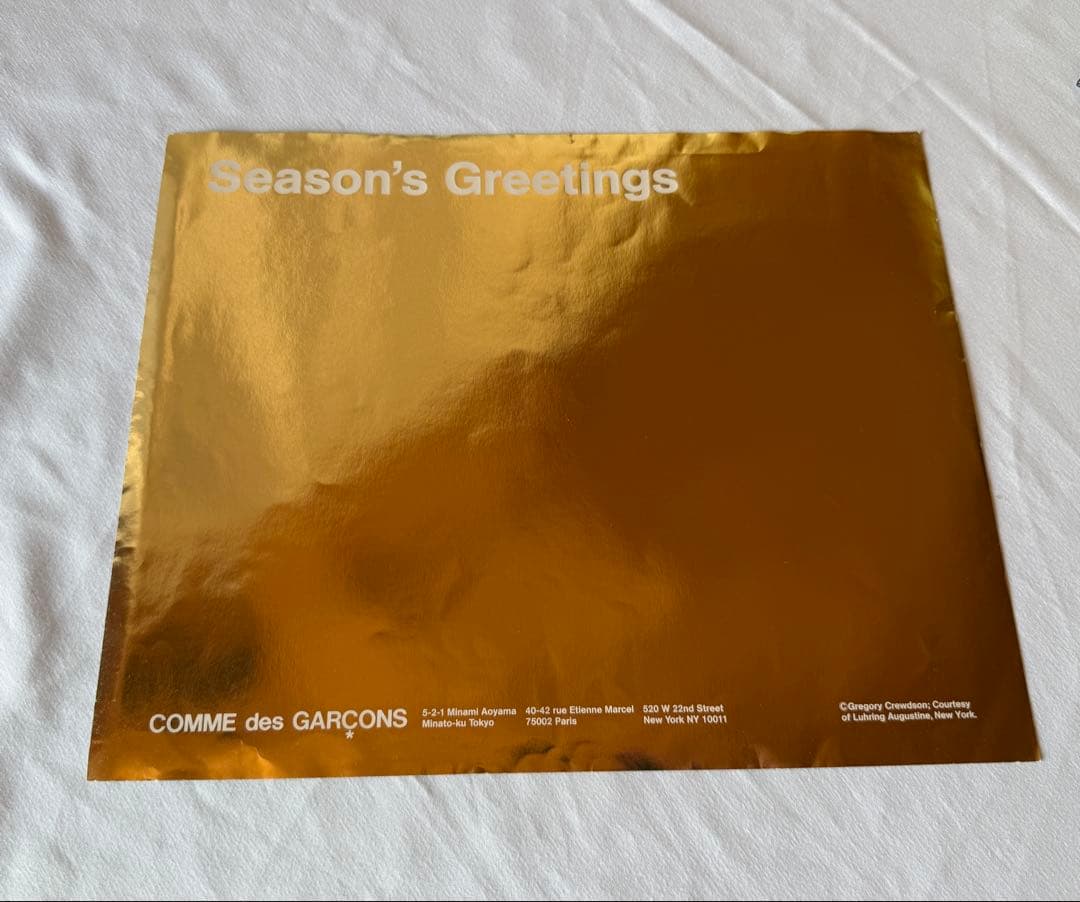 稀少DM COMME des GARCONS×Gregory Crewdson