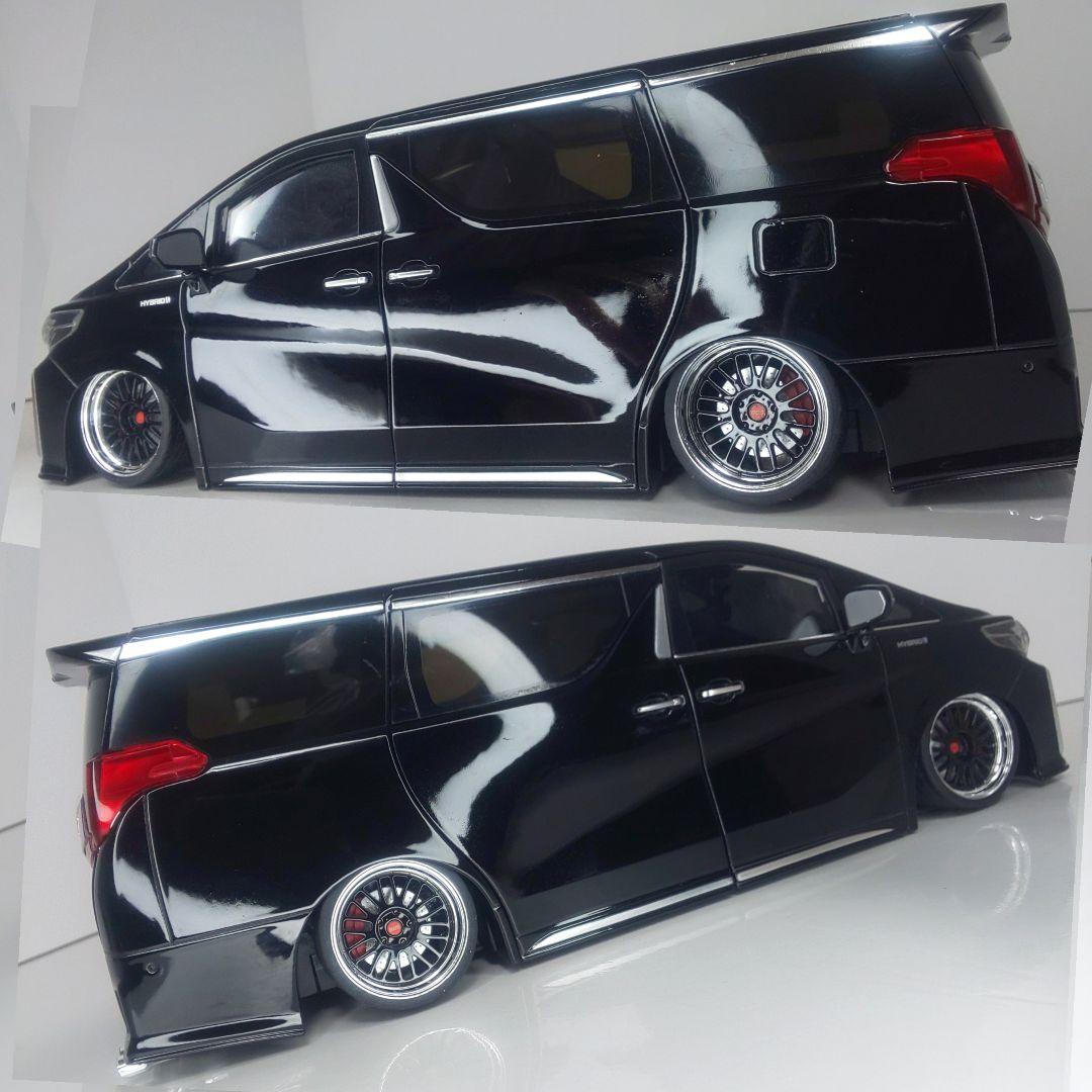 〓1/18スケール〓30後期アルファード カスタム〓BBSLM20インチ〓