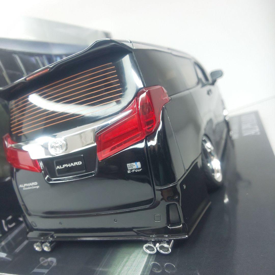 〓1/18スケール〓30後期アルファード カスタム〓BBSLM20インチ〓