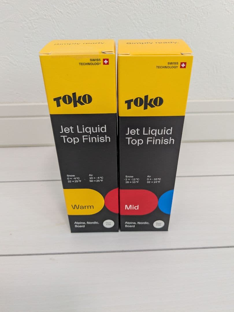 【新品】TOKO / Jet Liquid Top Finish　セット