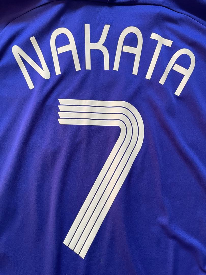 2006 日本代表オーセンティックユニフォーム 7 中田英寿 O