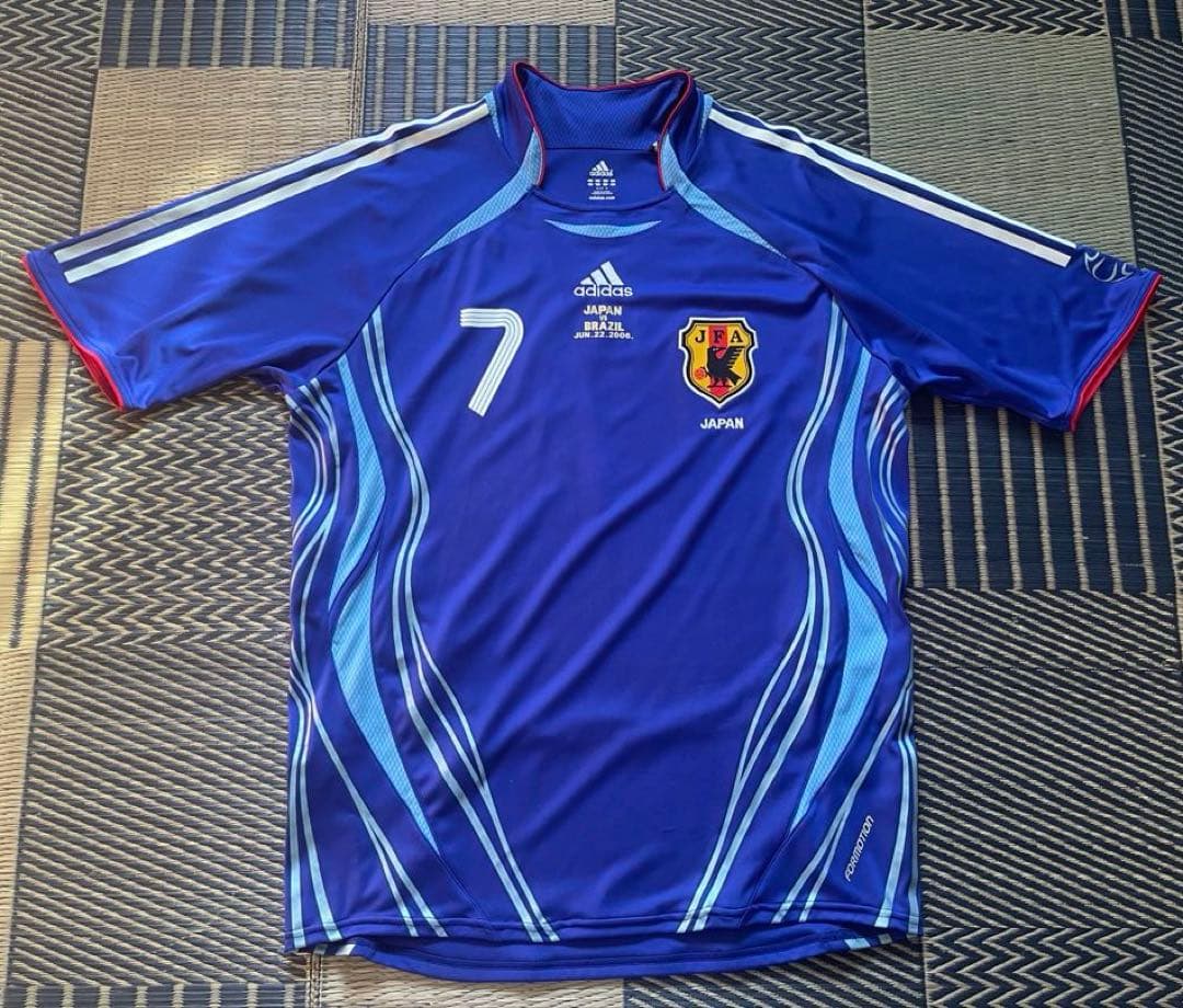 2006 日本代表オーセンティックユニフォーム 7 中田英寿 O