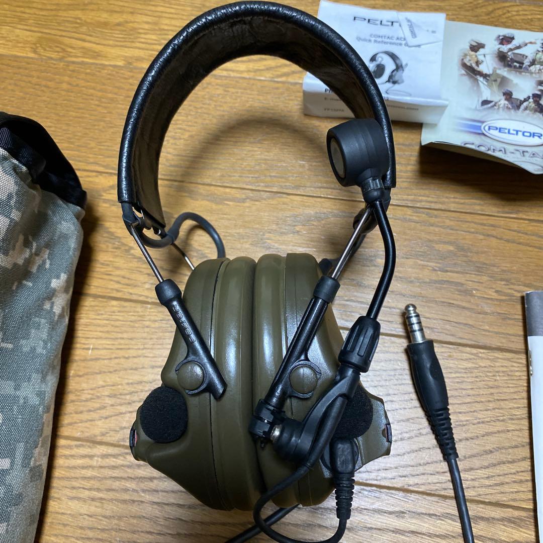 PELTOR comtac XP ヘッドセット　実物