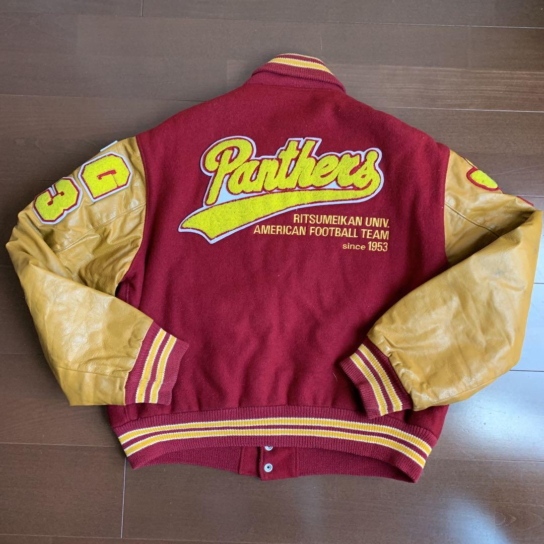 立命館大学アメフト部“PANTHERS“公式チームスタジャン 部員限定一点物