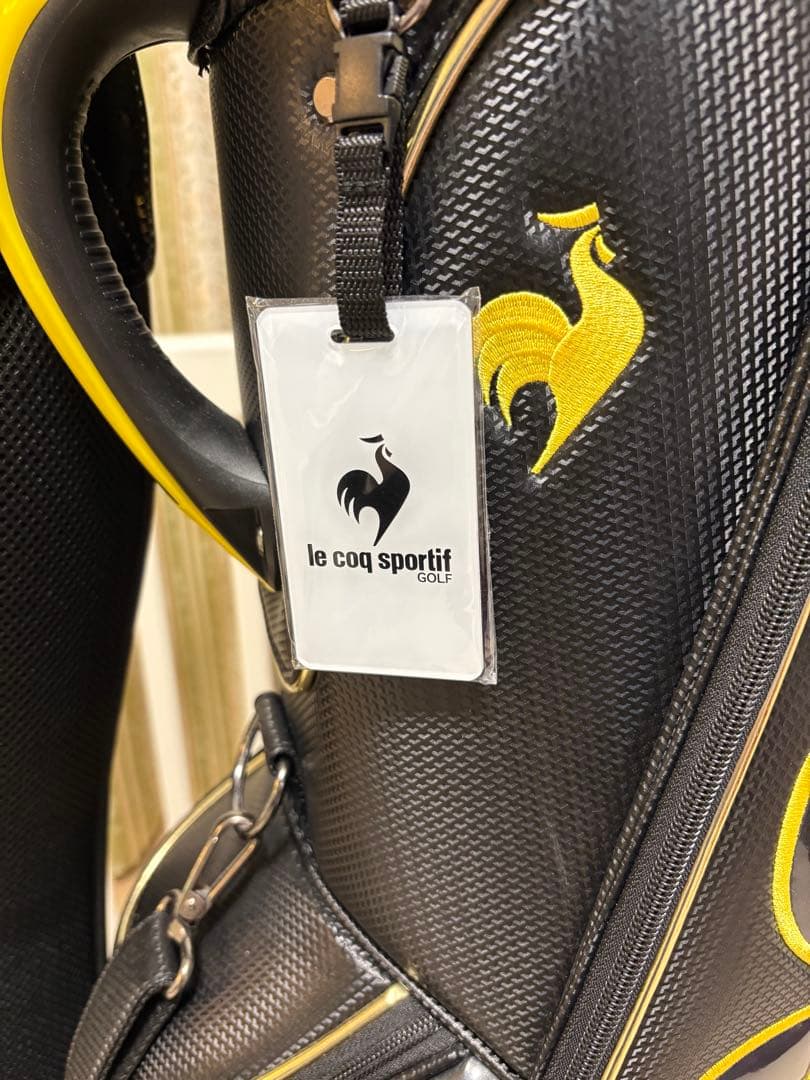 ルコックキャディバッグ9.5型　シャフトプロテクター9本付き