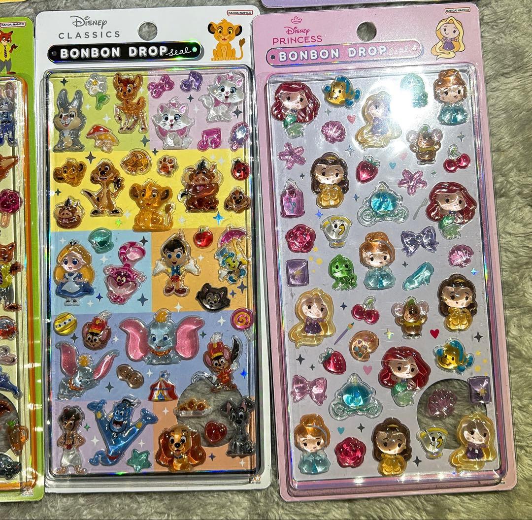★24時間以内発送 正規品 ディズニー ボンボンドロップシール 第2弾 全種★