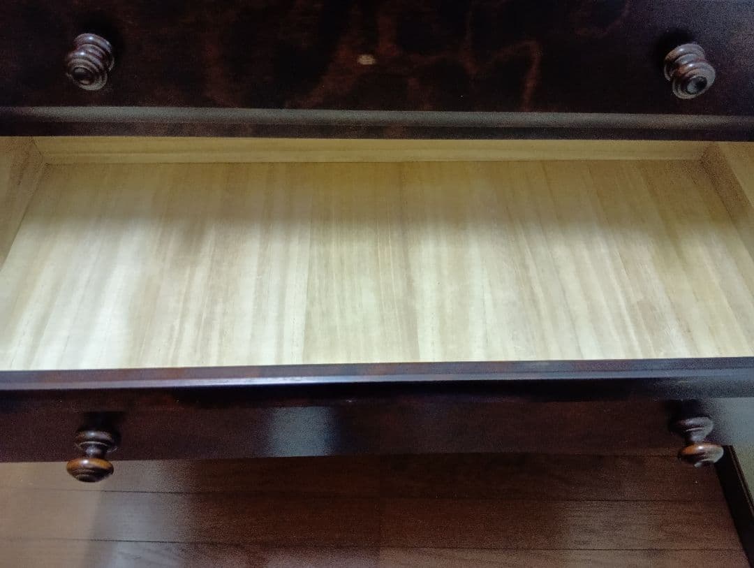 北海道民芸家具　整理箪笥　6段チェスト