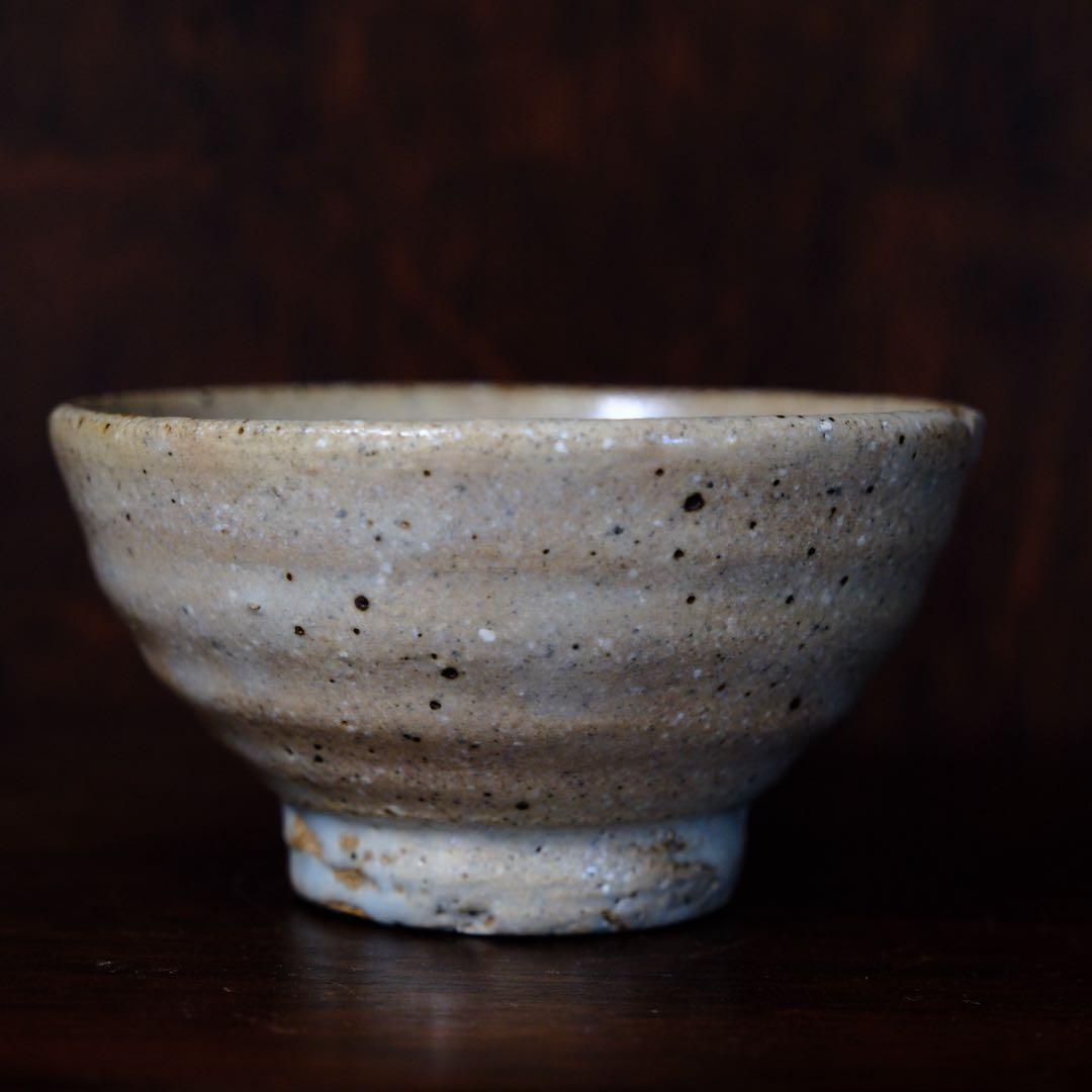 【10月18日まで】小林東五　井戸盃　抜群のあがり　共箱　大井戸型