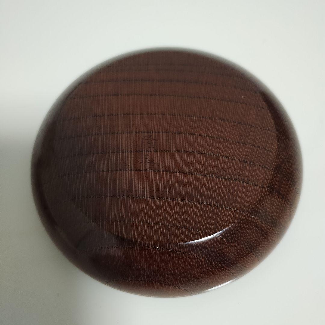 山中漆器 山中塗 水上隆志作 鈴虫絵柄 香合 木製漆器