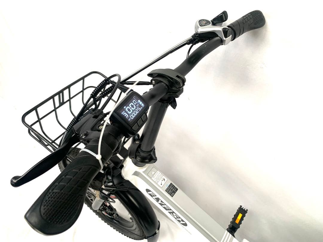 T尃用 FLYFISH ディスク式MTB折り畳み電動自転車BIKES 動作確認済