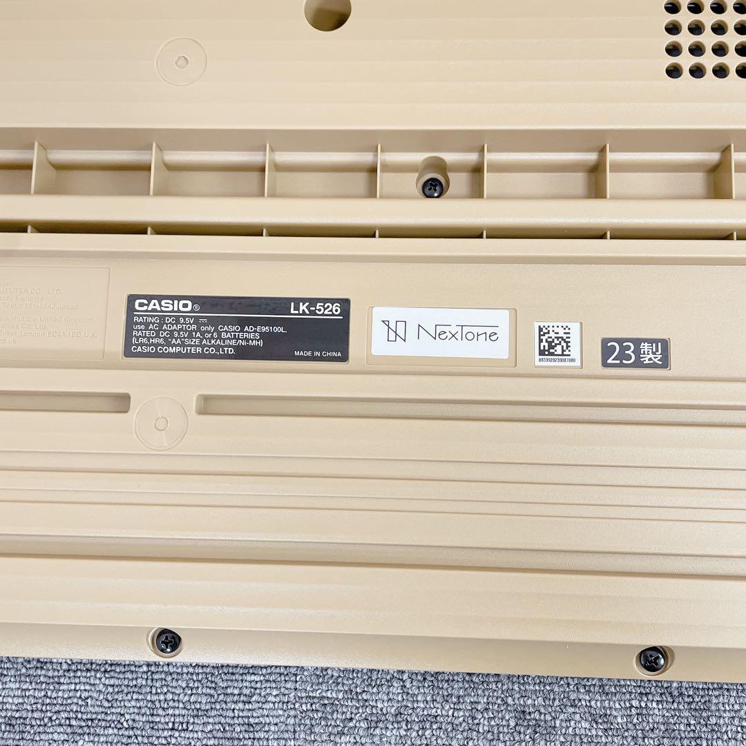 CASIO 光navigation キーボード LK-526 電子ピアノ 動作品