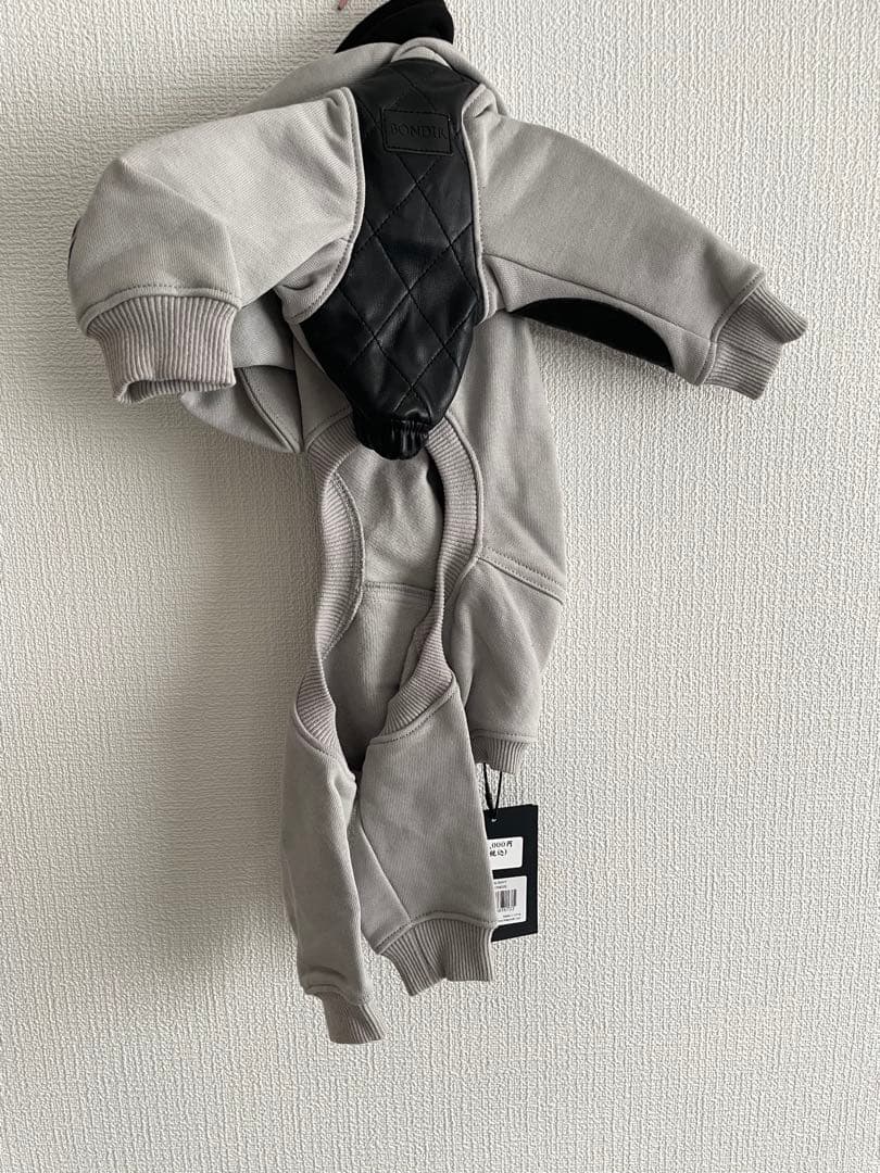 bondir サイトハウンド　フーディワンサイズ　ロンパース　S2 グレー