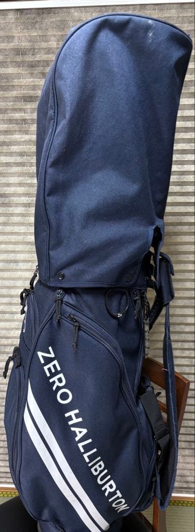 ZERO HALLIBURTON スタンド式キャディバッグ ネイビー