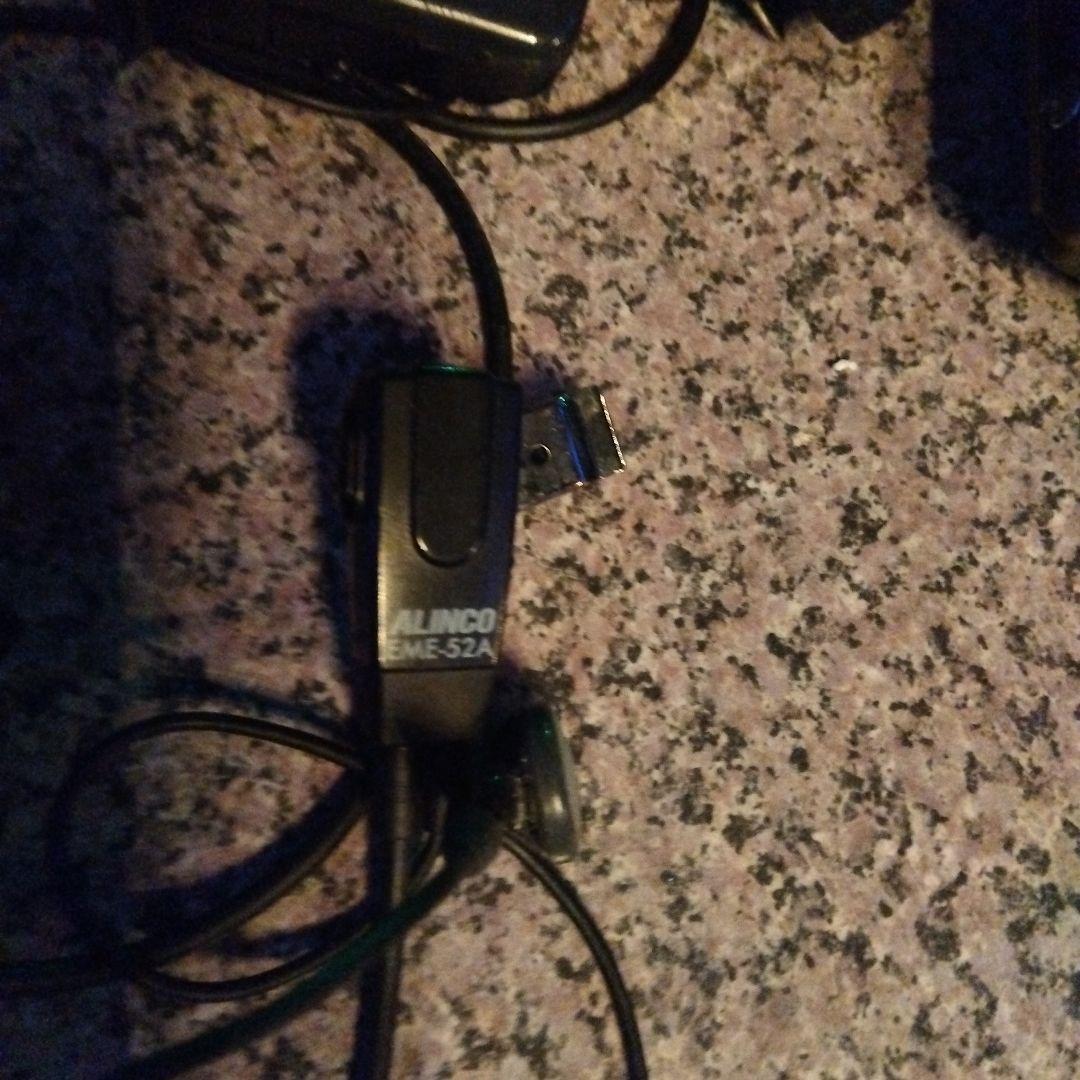 ALINCO トランシーバー 5台セット充電器有り　耳イヤホン有り