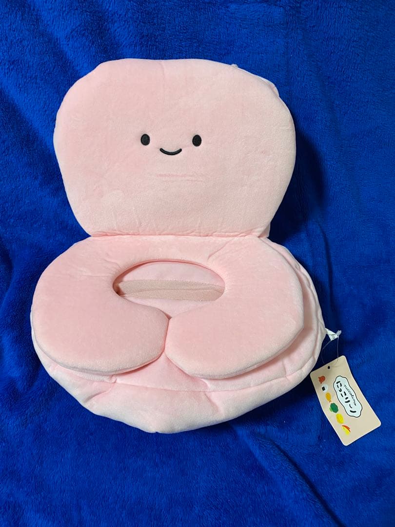 にっこりーノ スゴロクくじ 大当たり賞品 トイレのティッシュケース　ピンク