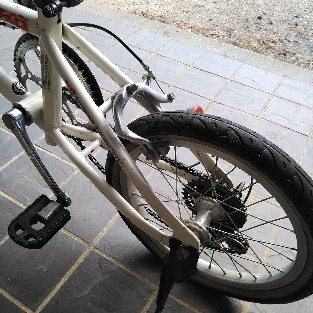 送料込　希少 CHARI-Q チョロQ 折りたたみ自転車 ホワイト　チャリQ