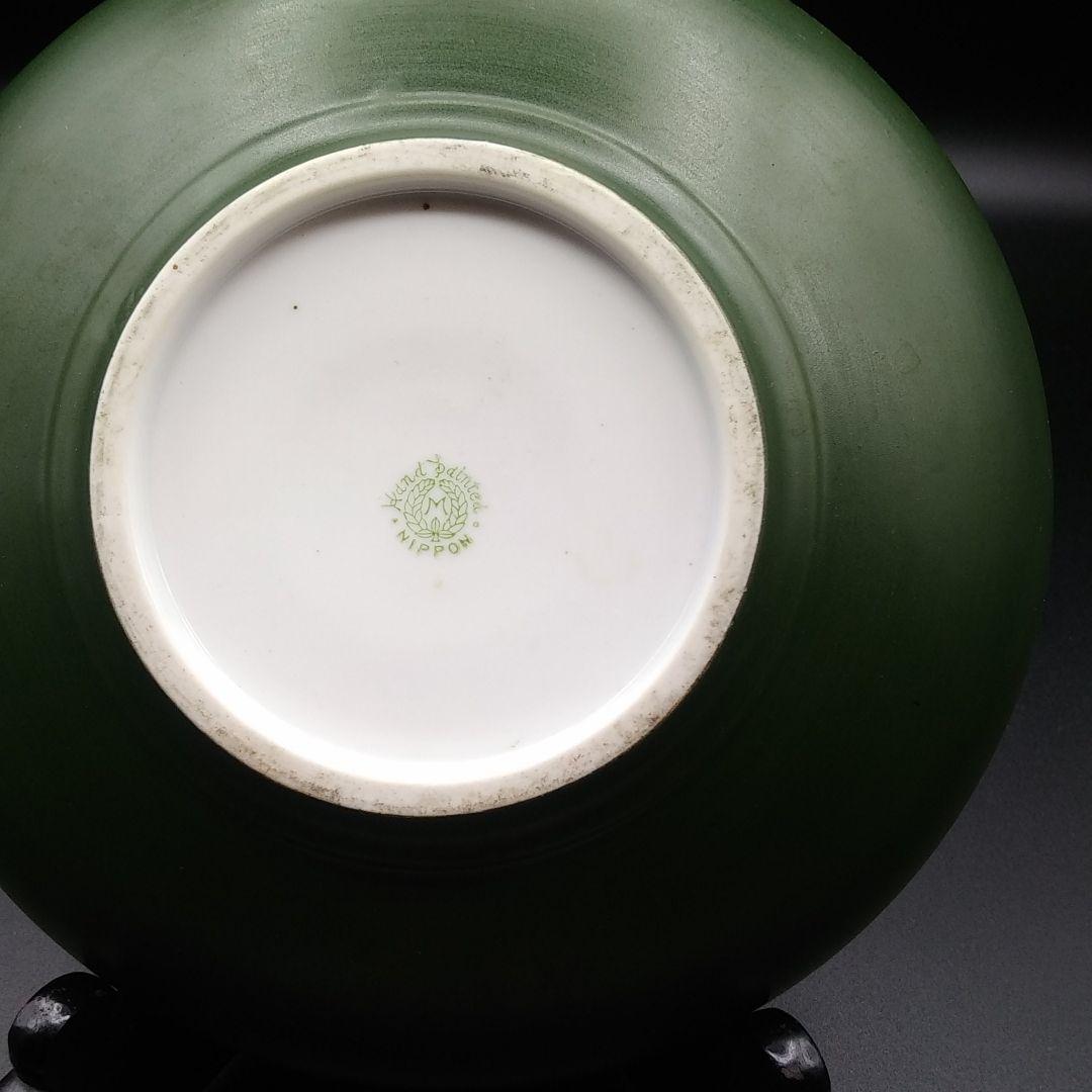 希少 オールドノリタケ ゴーダ模様 深皿