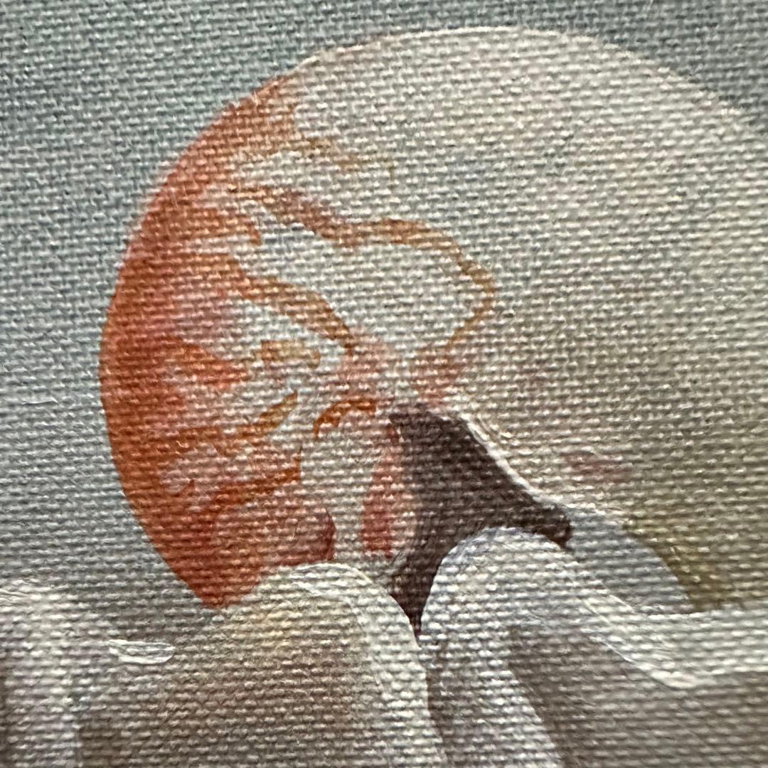 超限定7月16日20時迄‼️珠玉のサムホール　藤井武「ときの記憶」油彩'04作署名