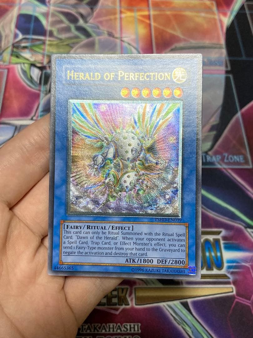 遊戯王 神光の宣告者　英語　北米　アルティメットレア　レリーフ　ウルトラ