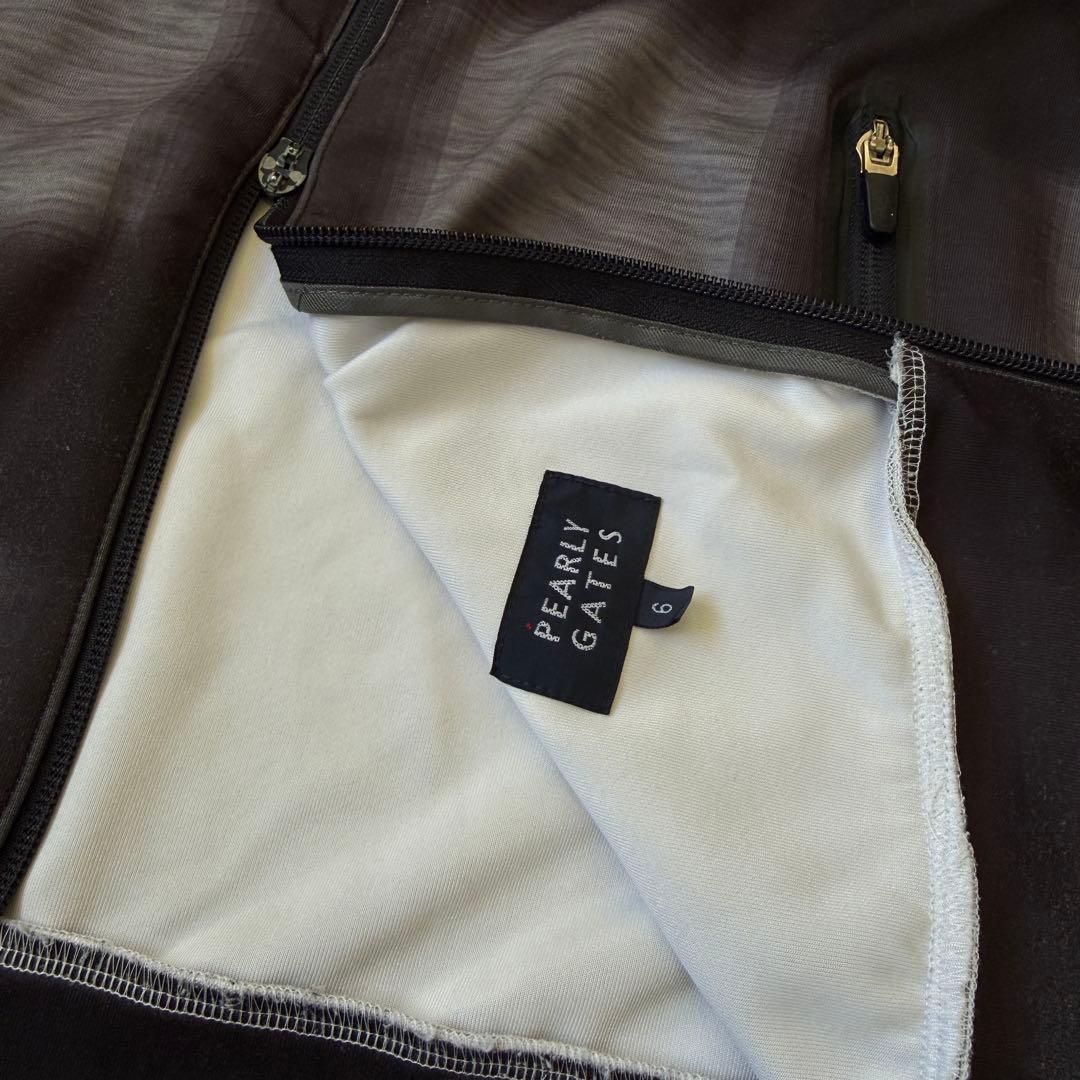 現行モデル　パーリーゲイツ　ジャケット　ブルゾン　XL〜XXL相当 黒　白　6