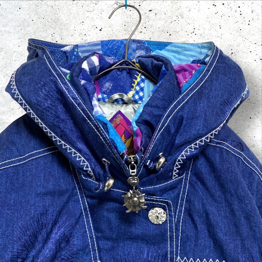 【未使用品】Lafont ラフォン ジャケット ブルー系 S相当 レディース