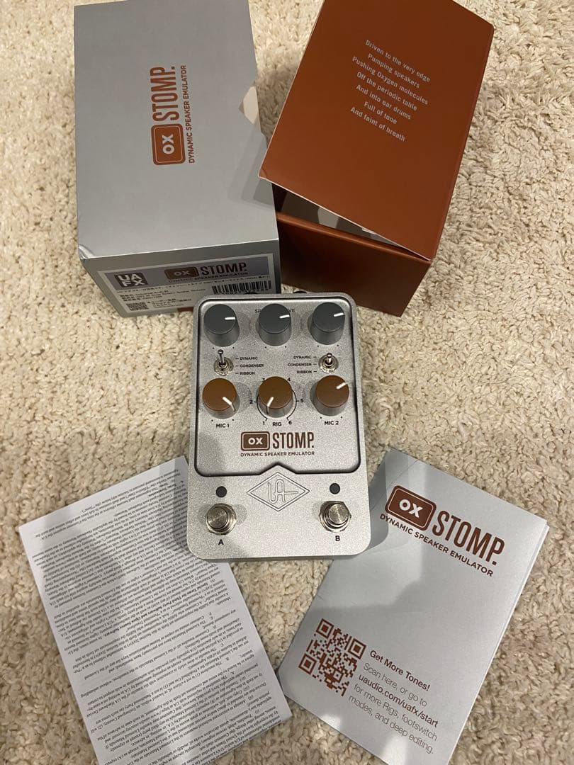 ギター OX STOMP uafx universal audio