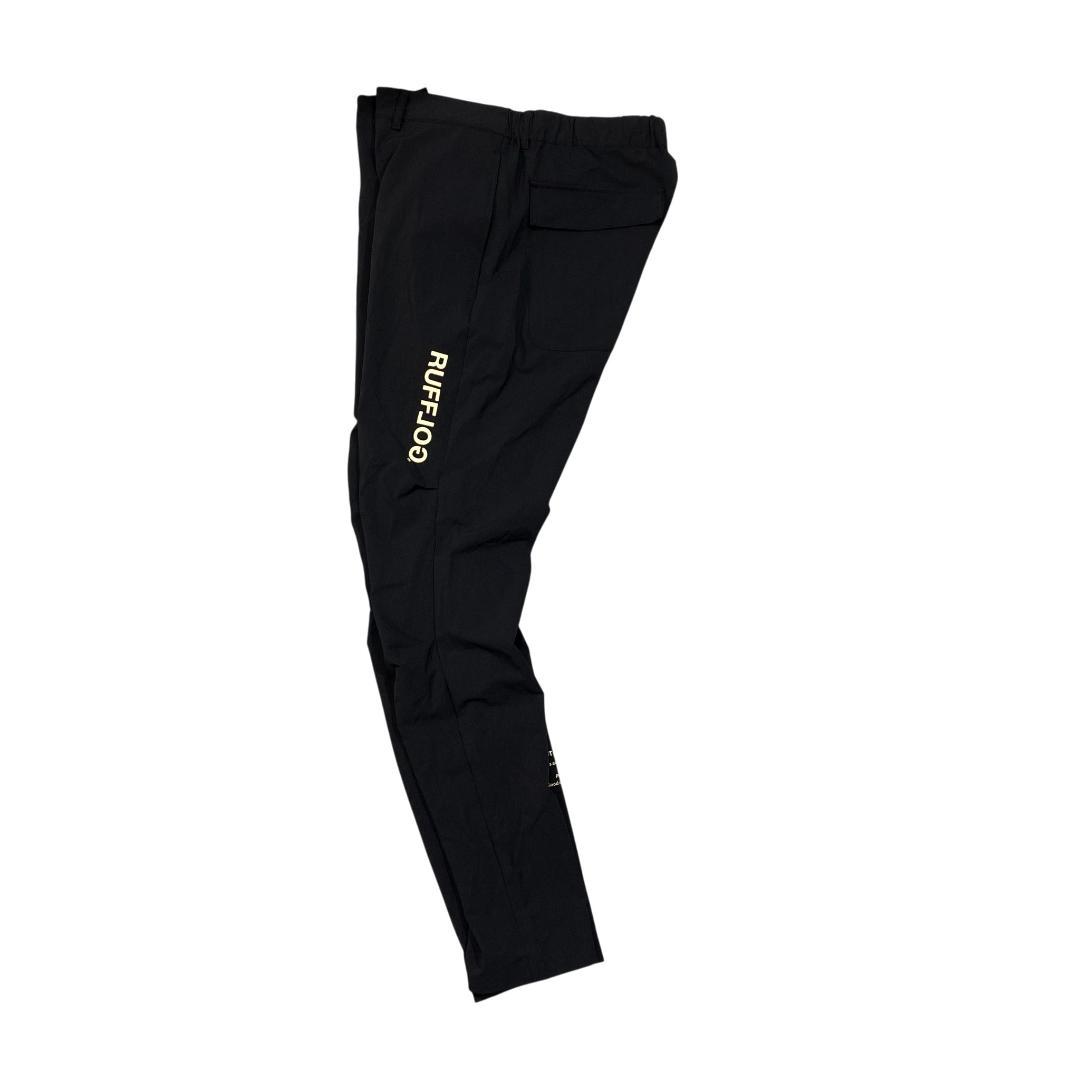 RUFFLOG ラフロッグ ストレッチ ロングパンツ L ブラック ゴルフ