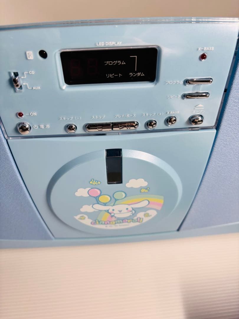 シナモロール スリム　CDプレーヤー