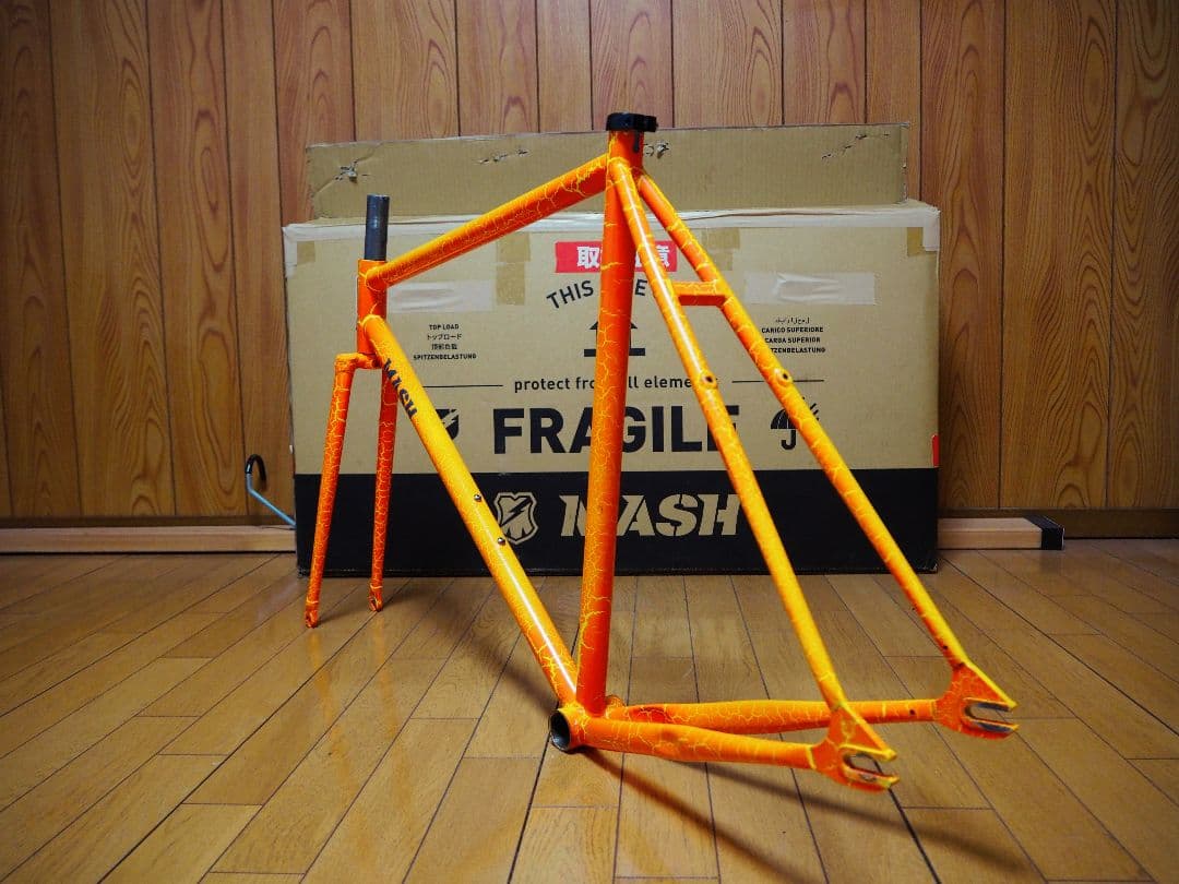 Mash Steel Lava Orange M マッシュ スチール オレンジ