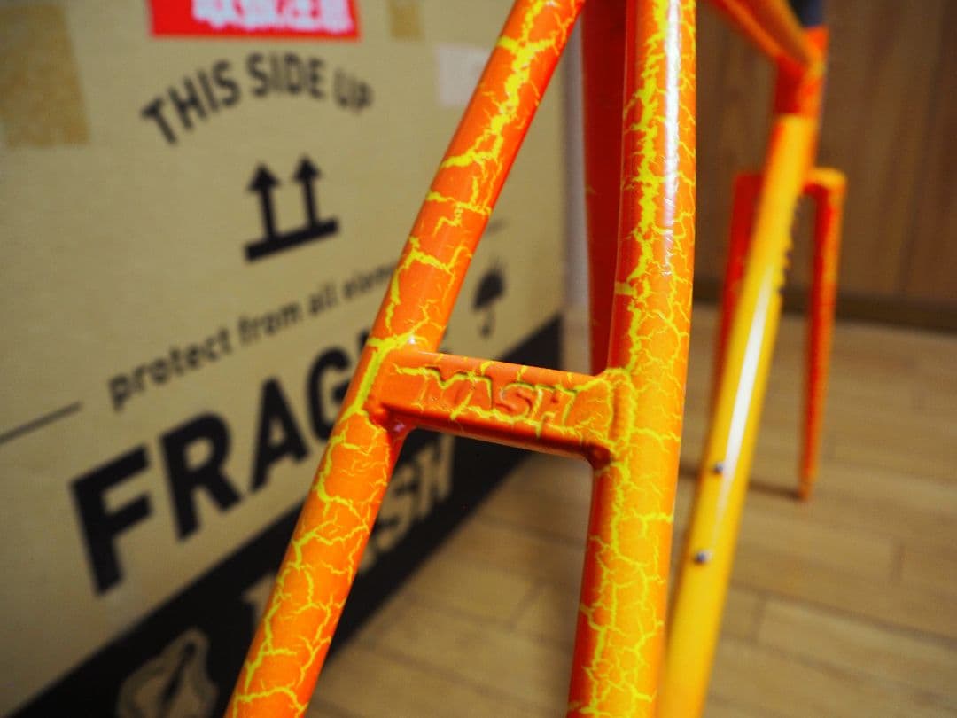 Mash Steel Lava Orange M マッシュ スチール オレンジ