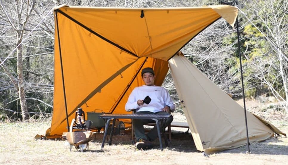 ひ*り様 WAQ テント＋収納バッグ付き