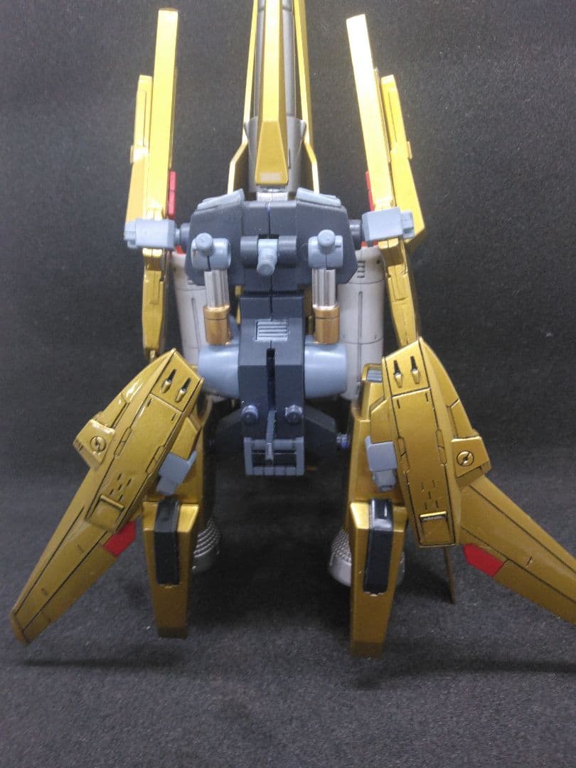 HG 百万式　メガシキ　塗装済み完成品　改造　台座　説明書付き