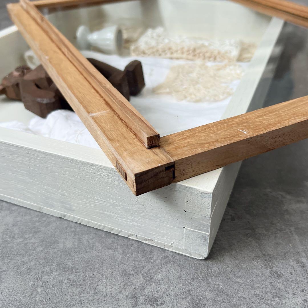 コレクションケース ガラスケースフレンチアンティーク アンティークレースまとめて