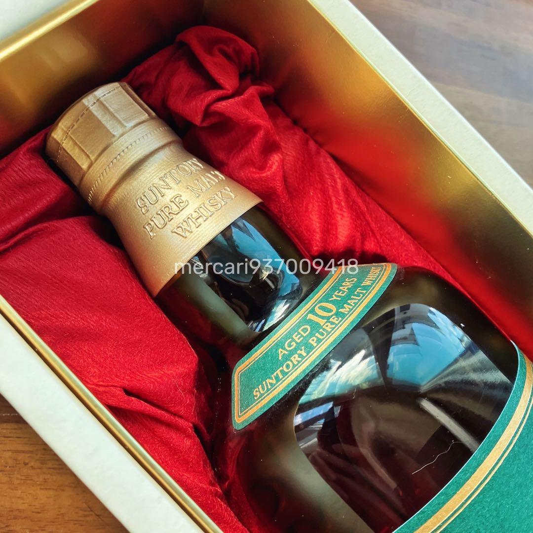 サントリー 山崎10年 ピュアモルトウイスキー 40度 グリーンラベル 750