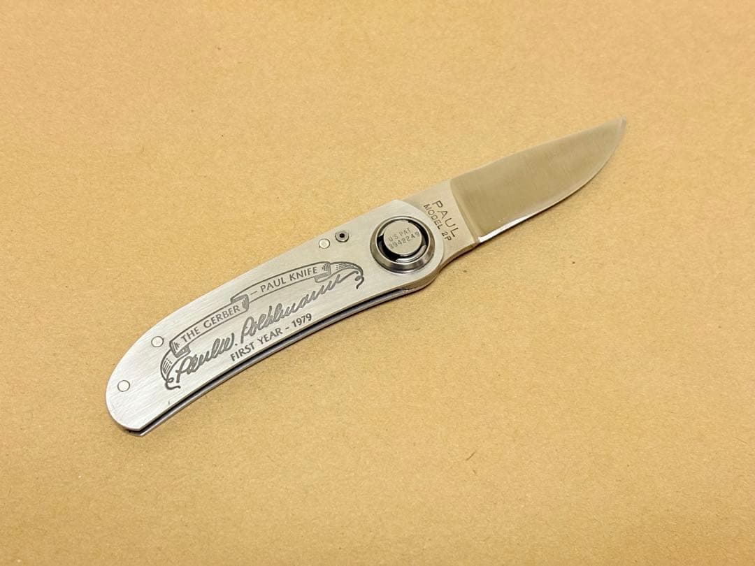  PAUL KNIFE オールド ガーバーナイフ 40周年 P2