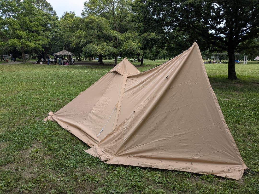 BUNDOK　ソロティピー1　BDK-75TC　二股ポール＆フロントウォール付き