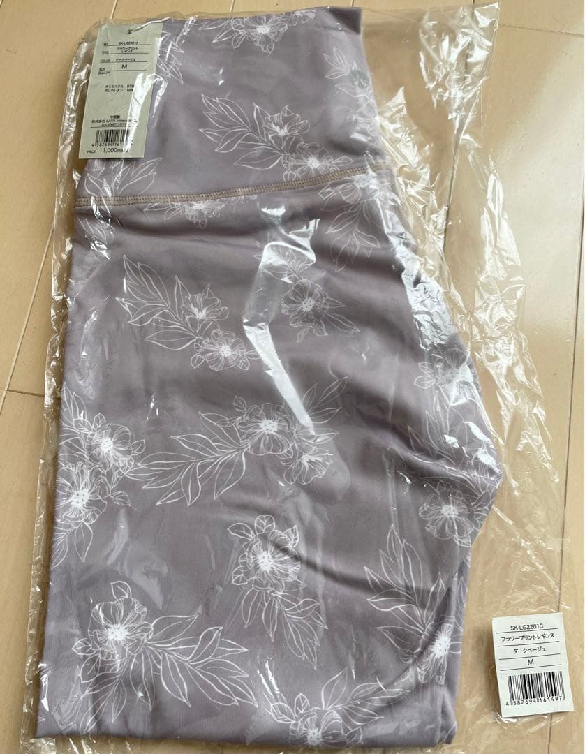 【SUKALA】フラワープリントレギ ンス