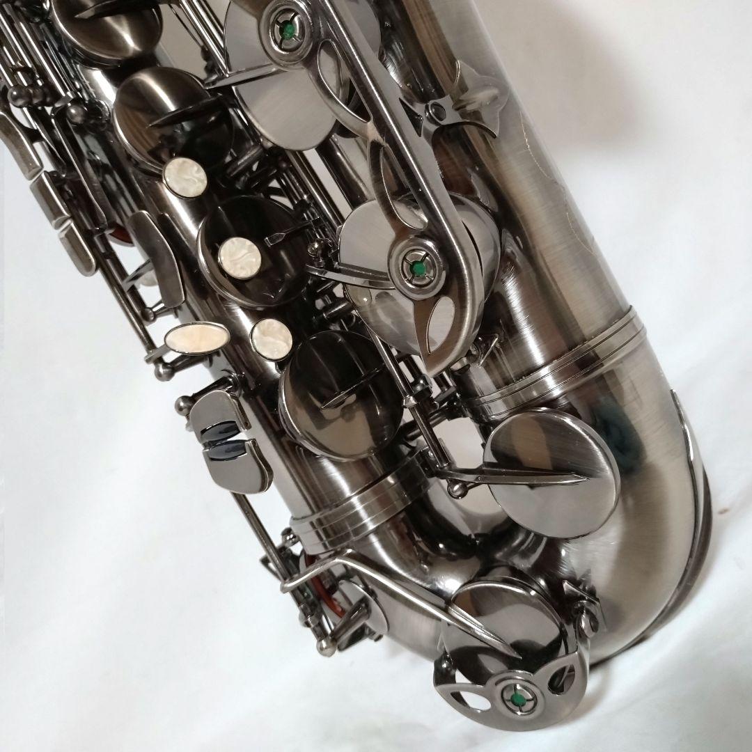 美品　J.Michael　テナーサックス　TN-1100GM　ガンメタ　彫刻