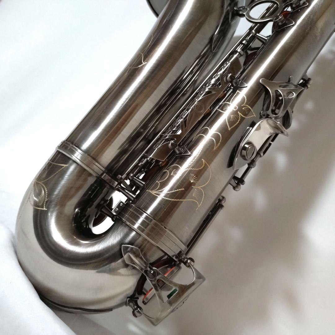 美品　J.Michael　テナーサックス　TN-1100GM　ガンメタ　彫刻