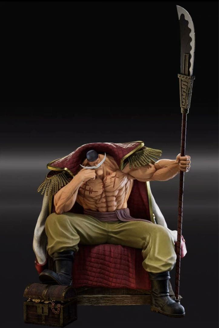 ワンピース 1／4スケール 白ひげ  フィギュア ガレージキット